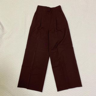 ユナイテッドアローズ(UNITED ARROWS)の10/22まで【美品】UNITED ARROWS TOKYO　ウールワイドパンツ(カジュアルパンツ)