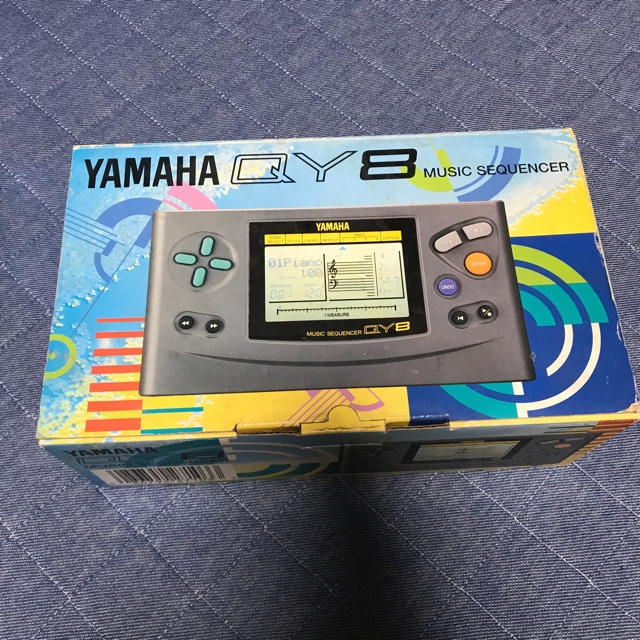 ヤマハ(ヤマハ)のミュージック シーケンサー★YAMAHA QY8★説明書・箱あり動作ＯＫ♪♪ 楽器のDTM/DAW(その他)の商品写真