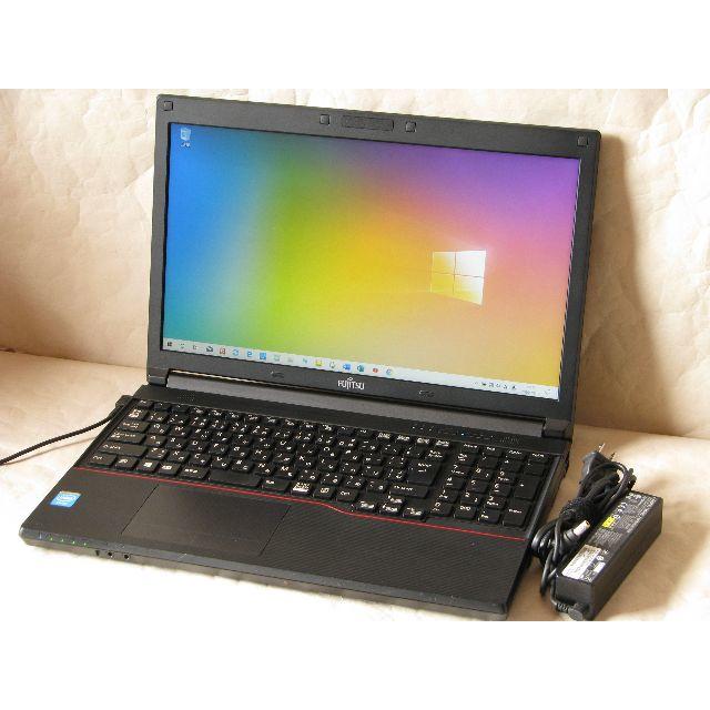 富士通 - 15ｲﾝﾁﾉｰﾄ富士通 A553/HX/ Win10 / Office