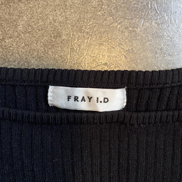 FRAY I.D(フレイアイディー)の美品　FRAY I.D リブニット レディースのトップス(ニット/セーター)の商品写真