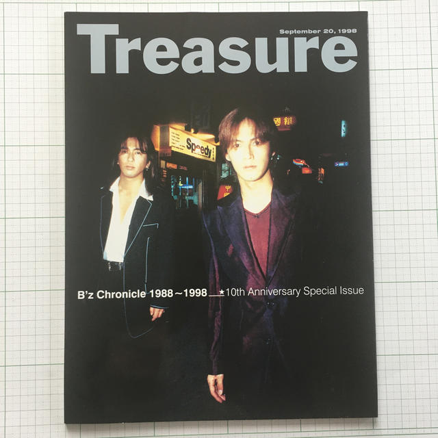 B'z ベストアルバム　Treasureの特典本 エンタメ/ホビーのタレントグッズ(ミュージシャン)の商品写真