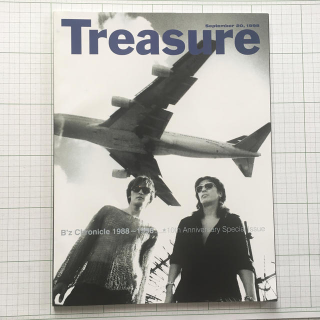 B'z ベストアルバム　Treasureの特典本 エンタメ/ホビーのタレントグッズ(ミュージシャン)の商品写真