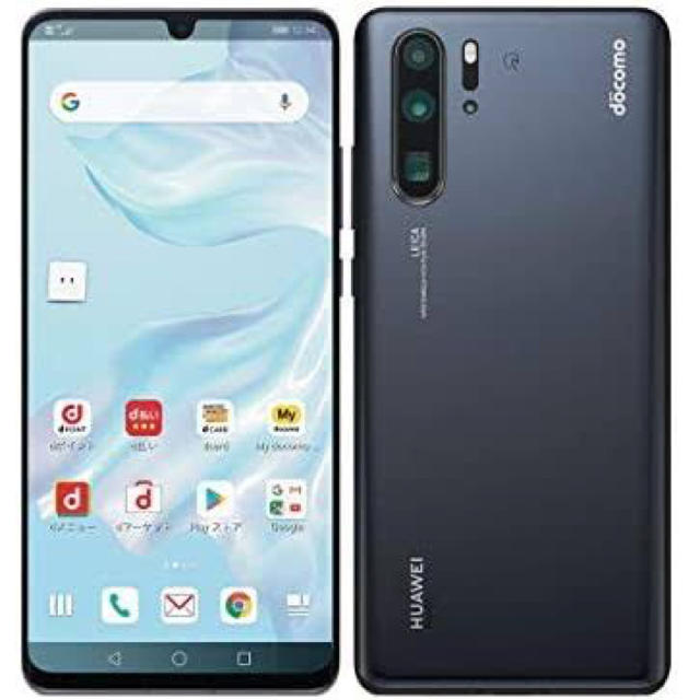 【新品・SIMフリー】HUAWEI P30 Pro  HW-02L ブラック スマホ/家電/カメラのスマートフォン/携帯電話(スマートフォン本体)の商品写真