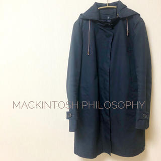 マッキントッシュフィロソフィー(MACKINTOSH PHILOSOPHY)のMACKINTOSH PHILOSOPHY】レディー スコート（ネイビー）(ダッフルコート)