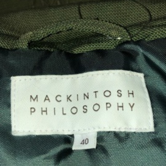 MACKINTOSH PHILOSOPHY(マッキントッシュフィロソフィー)のマッキントッシュフィロソフィー 40 M 冬物 メンズのジャケット/アウター(ダウンジャケット)の商品写真