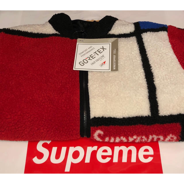 Supreme(シュプリーム)のReversible Colorblocked Fleece Jacket L メンズのジャケット/アウター(ナイロンジャケット)の商品写真