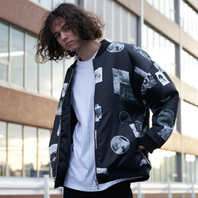 げんじ着用】STAYFUN リバーシブルボンバージャケット MA-1 トップ