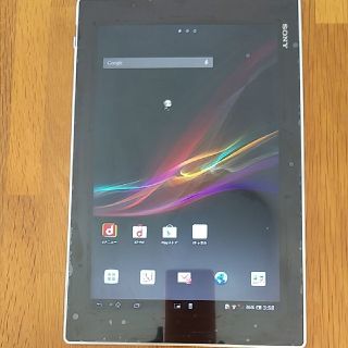 エヌティティドコモ(NTTdocomo)のAndroidタブレット 10.1インチ(タブレット)