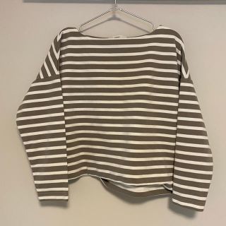 フェリシモ(FELISSIMO)のIEDIT ボートネックTシャツ(カットソー(長袖/七分))