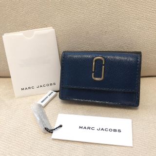 マークジェイコブス(MARC JACOBS)のタグ付き新品★マークジェイコブス スナップショット ダブルJ 三つ折り財布(財布)