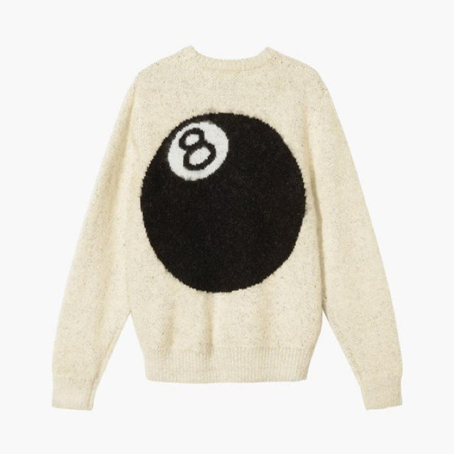 【新品】Stussy 8ball Mohair Sweater 8ボール L