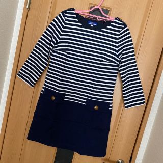 バーバリーブルーレーベル(BURBERRY BLUE LABEL)のちーちゃん様専用　　新品バーバリーブルーレーベル  ボーダーチュニック38(チュニック)