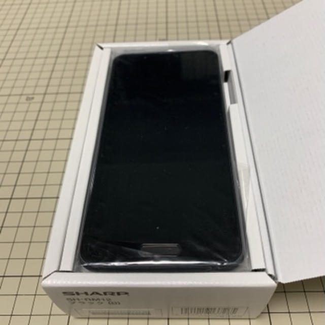 AQUOS sense3 lite 黒 新品未使用 お手頃価格 円引き carboncopy