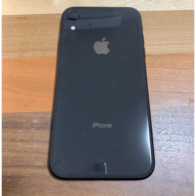 Apple(アップル)のiphone xr 64GB black simロック解除済み スマホ/家電/カメラのスマートフォン/携帯電話(スマートフォン本体)の商品写真