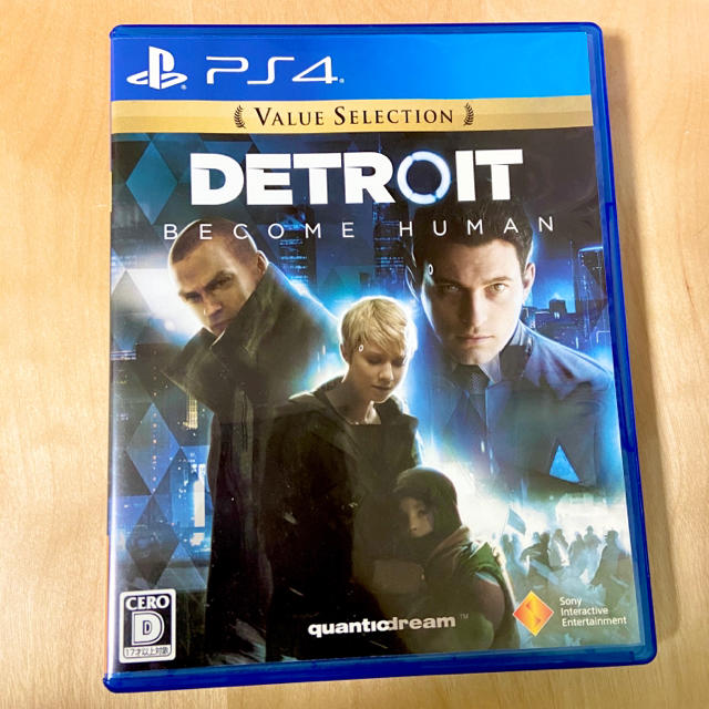 PlayStation4(プレイステーション4)のPS4 Detroit： Become Human デトロイト　 エンタメ/ホビーのゲームソフト/ゲーム機本体(家庭用ゲームソフト)の商品写真