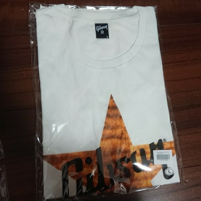 B'z ギブソン コラボTシャツ Gibson Star white - Tシャツ/カットソー