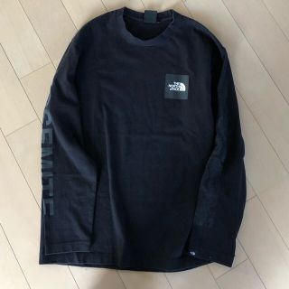 ザノースフェイス(THE NORTH FACE)のクーポン利用可　売り切り　ノースフェイス  ブラック　Mサイズ　ロンT(Tシャツ/カットソー(七分/長袖))