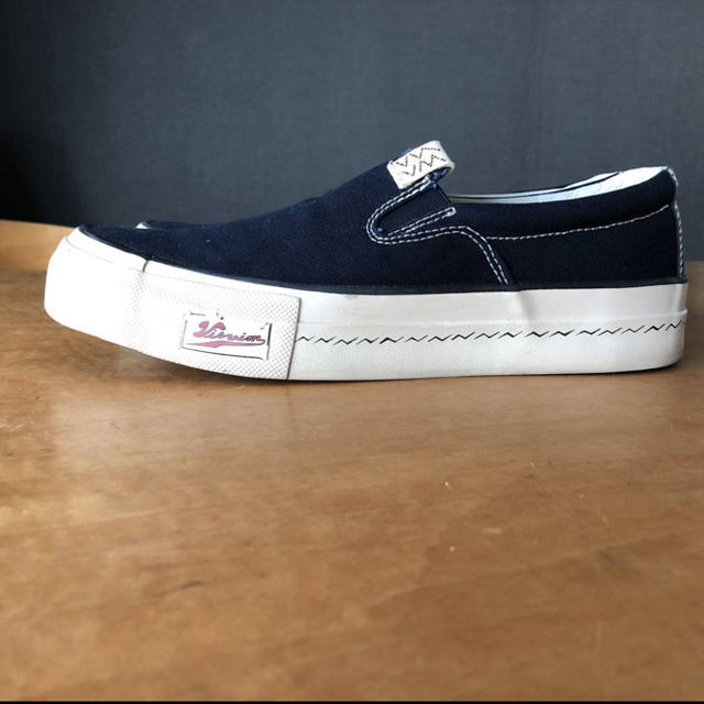 VISVIM(ヴィスヴィム)の26㎝新品未使用19年visvim SKAGWAY SLIP ON ネイビー メンズの靴/シューズ(スニーカー)の商品写真