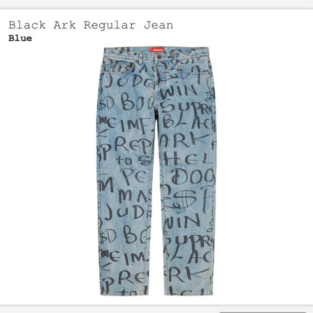 気になる方はご遠慮くださいSupreme Black Ark Regular Jean 30 シュプリーム