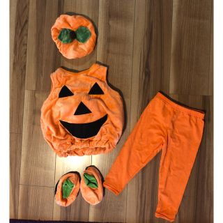 コストコ(コストコ)のハロウィン　　ベビー　　コスチューム　　かぼちゃ　9〜18ヶ月(衣装)