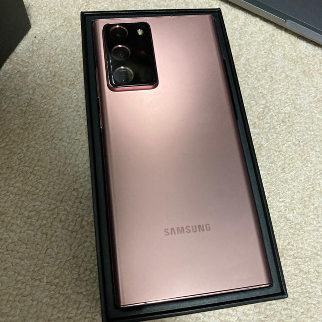 SAMSUNG(サムスン)のけい様専用 Galaxy Note20 Ultra SAMSUNG スマホ/家電/カメラのスマートフォン/携帯電話(スマートフォン本体)の商品写真