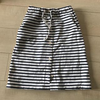 シップス(SHIPS)の美品 SHIPS KIDS シップスキッズ 140 ボーダースカート(スカート)