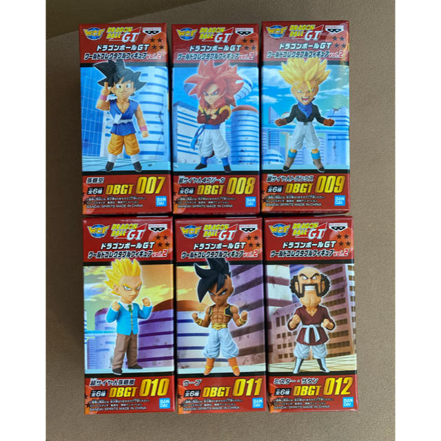 BANDAI(バンダイ)のドラゴンボールＧＴ ワールドコレクタブルフィギュア　vol.2  全6種セット ハンドメイドのおもちゃ(フィギュア)の商品写真