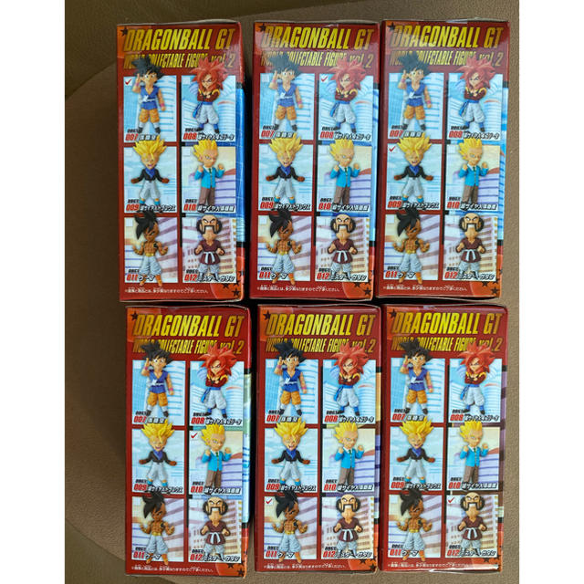 BANDAI(バンダイ)のドラゴンボールＧＴ ワールドコレクタブルフィギュア　vol.2  全6種セット ハンドメイドのおもちゃ(フィギュア)の商品写真
