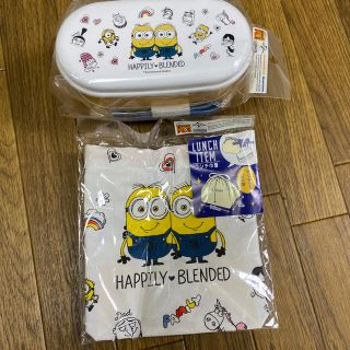 ミニオン(ミニオン)の新品♡ミニオンお弁当箱セット(弁当用品)