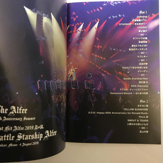 THE ALFEE 2019 8.4 夏の乱 DVD