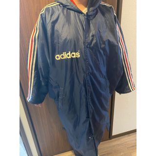 アディダス(adidas)のサッカー　フットサル　ベンチコート　ロングコート(ウェア)