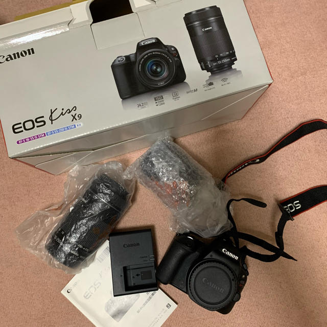 約453g約406g撮像素子【大幅値下げ】Canon EOS Kiss X9 一眼レフ