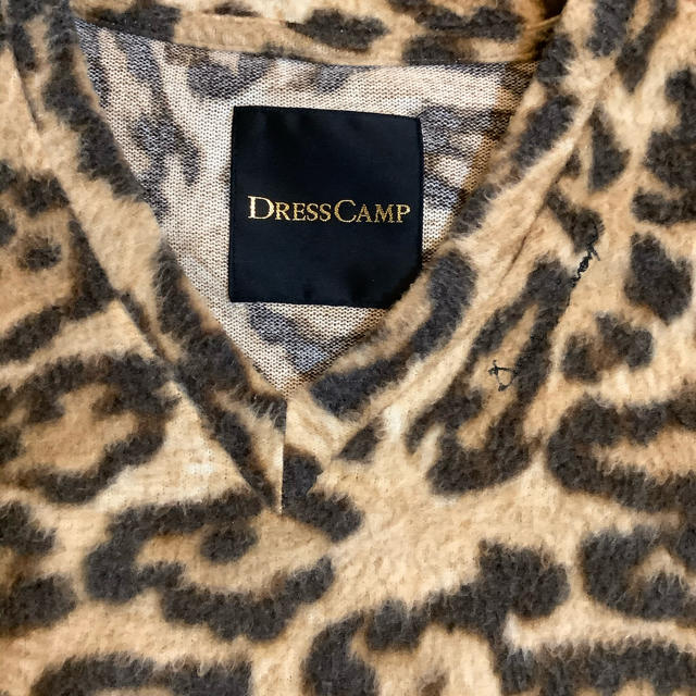 DRESSCAMP(ドレスキャンプ)のDRESS CAMP ドレスキャンプ レオパード ヒョウ柄ニット パンク メンズのトップス(Tシャツ/カットソー(七分/長袖))の商品写真