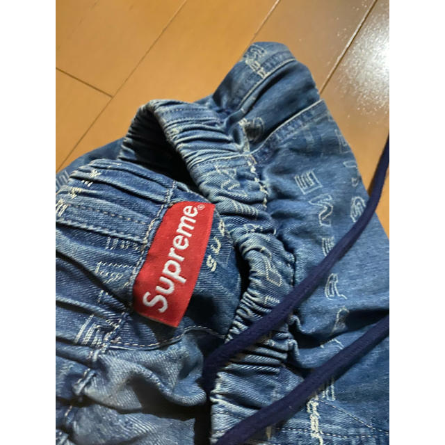 supreme dimensions logo denim skate pant