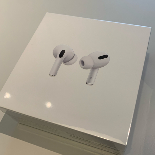 Apple(アップル)のAirPods Pro MWP22J/A 未開封 スマホ/家電/カメラのオーディオ機器(ヘッドフォン/イヤフォン)の商品写真