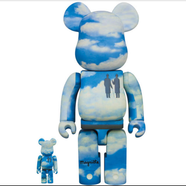 MEDICOM TOY(メディコムトイ)のBE@RBRICK René Magritte 400% ハンドメイドのおもちゃ(フィギュア)の商品写真