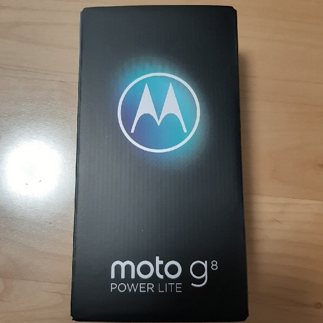 ANDROID(アンドロイド)のmoto g8 power lite　ポーラブルー スマホ/家電/カメラのスマートフォン/携帯電話(スマートフォン本体)の商品写真