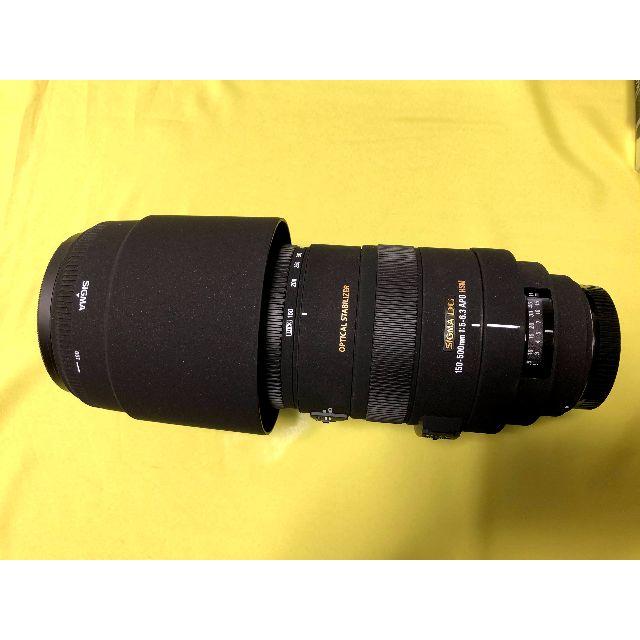 SIGMA(シグマ)のSIGMA APO 150-500mm F5-6.3 DG OS HSMキャノン スマホ/家電/カメラのカメラ(レンズ(ズーム))の商品写真