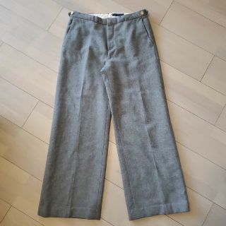 スピックアンドスパン(Spick & Span)の☆Spick and Span　メルトンストレートワイドパンツ40☆(その他)