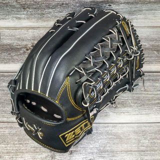 ゼット(ZETT)の【新品 湯もみ型付け済み】高校野球対応 ゼット 硬式グローブ 外野手用(グローブ)