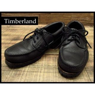 ティンバーランド(Timberland)のティンバーランド 6752B モカシン 3アイ レザー デッキシューズ 26cm(スリッポン/モカシン)