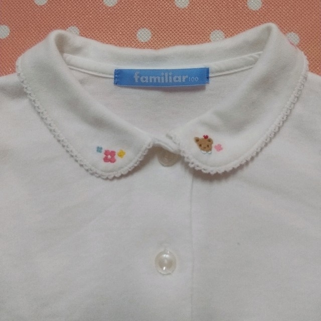 familiar(ファミリア)のfamiliar フォーマル ワンピース100 familiar ブラウス100 キッズ/ベビー/マタニティのキッズ服女の子用(90cm~)(ドレス/フォーマル)の商品写真