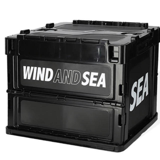 WIND AND SEA  CONTAINER BOX FULLBLACK