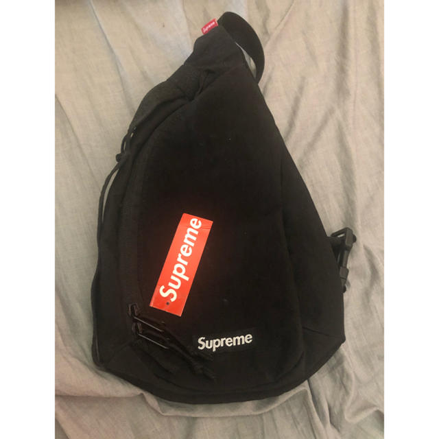 Supreme(シュプリーム)のsupreme sling bag black オンライン購入 メンズのバッグ(ショルダーバッグ)の商品写真