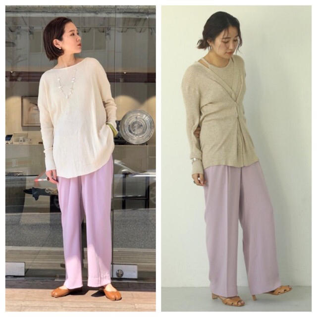 TODAYFUL(トゥデイフル)のTODAYFUL Georgette Rough Trousers レディースのパンツ(カジュアルパンツ)の商品写真