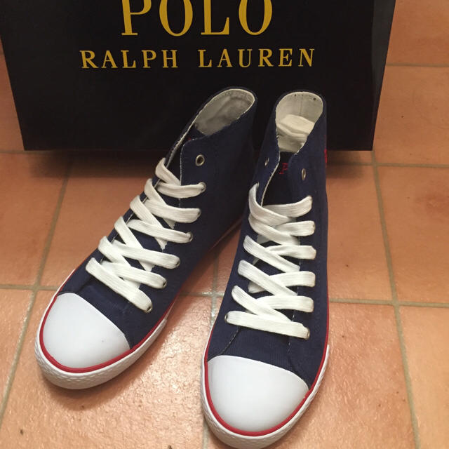 Ralph Lauren(ラルフローレン)のPOLOラルフローレンスニーカー未使用 レディースの靴/シューズ(スニーカー)の商品写真