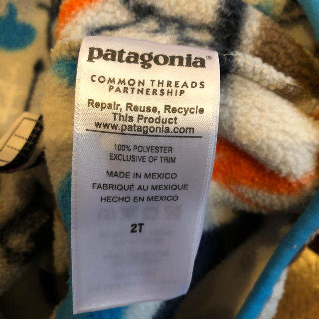 patagonia(パタゴニア)のpatagonia パタゴニアフリース　baby キッズ/ベビー/マタニティのベビー服(~85cm)(ジャケット/コート)の商品写真