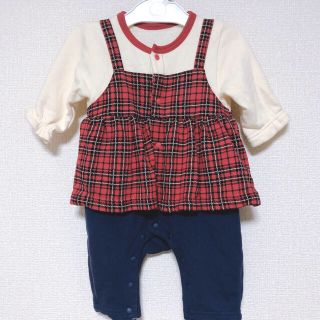 イオン(AEON)のベビー服 カバーオール ロンパース 女の子 60サイズ(カバーオール)