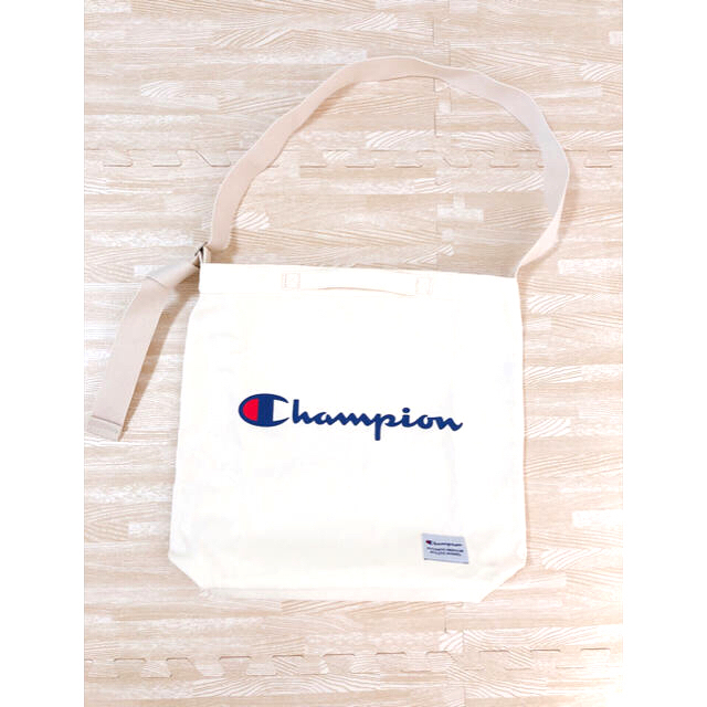 Champion(チャンピオン)のChampion キャンバス ショルダーバッグ キッズ/ベビー/マタニティのこども用バッグ(トートバッグ)の商品写真