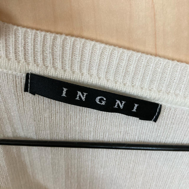 INGNI(イング)のINGNI リブニットトップス レディースのトップス(ニット/セーター)の商品写真